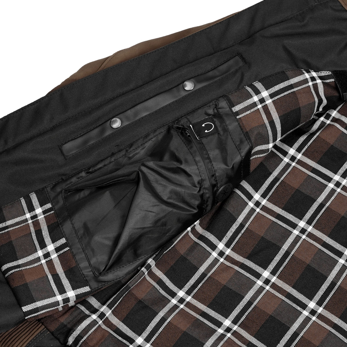 Rancher’s Edge Men’s Leather Motorcycle Jacket