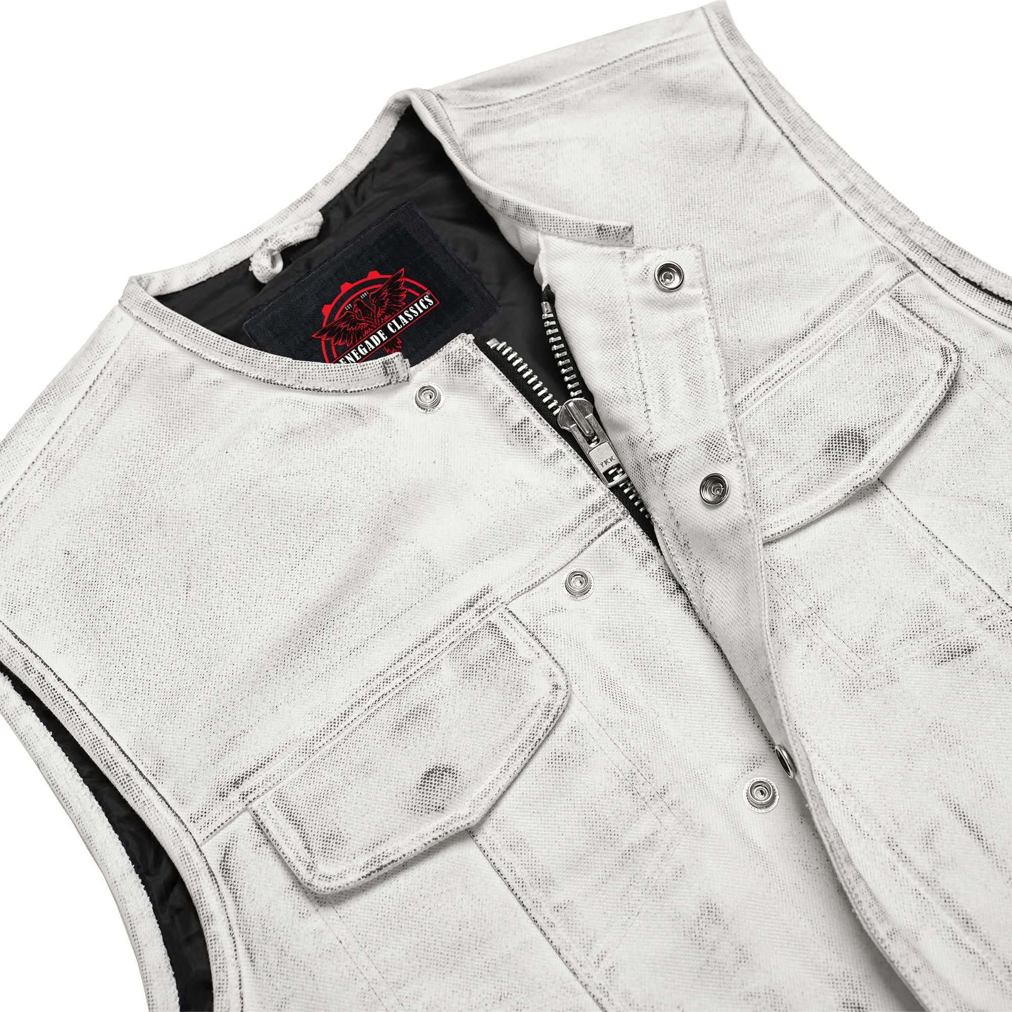 Casper™ Lowcut Mens Textile Motorcycle Vest