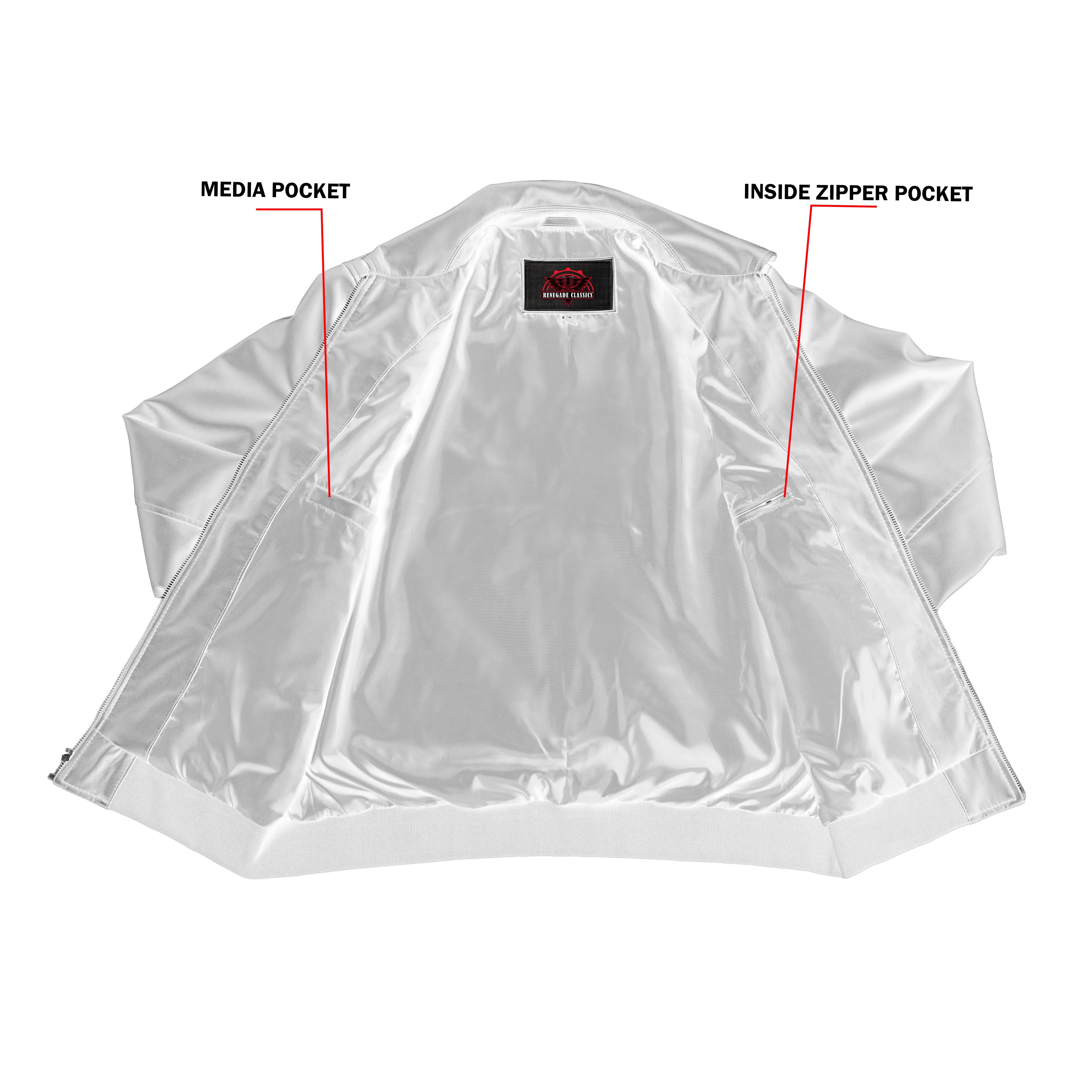 Midnight Forge™ Men’s Faux Leather Motorcycle Jacket