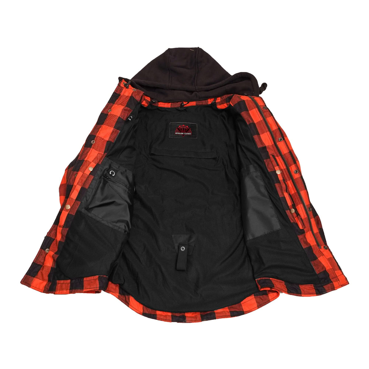 Reaper Men's Flannel Motorcycle Shirt
