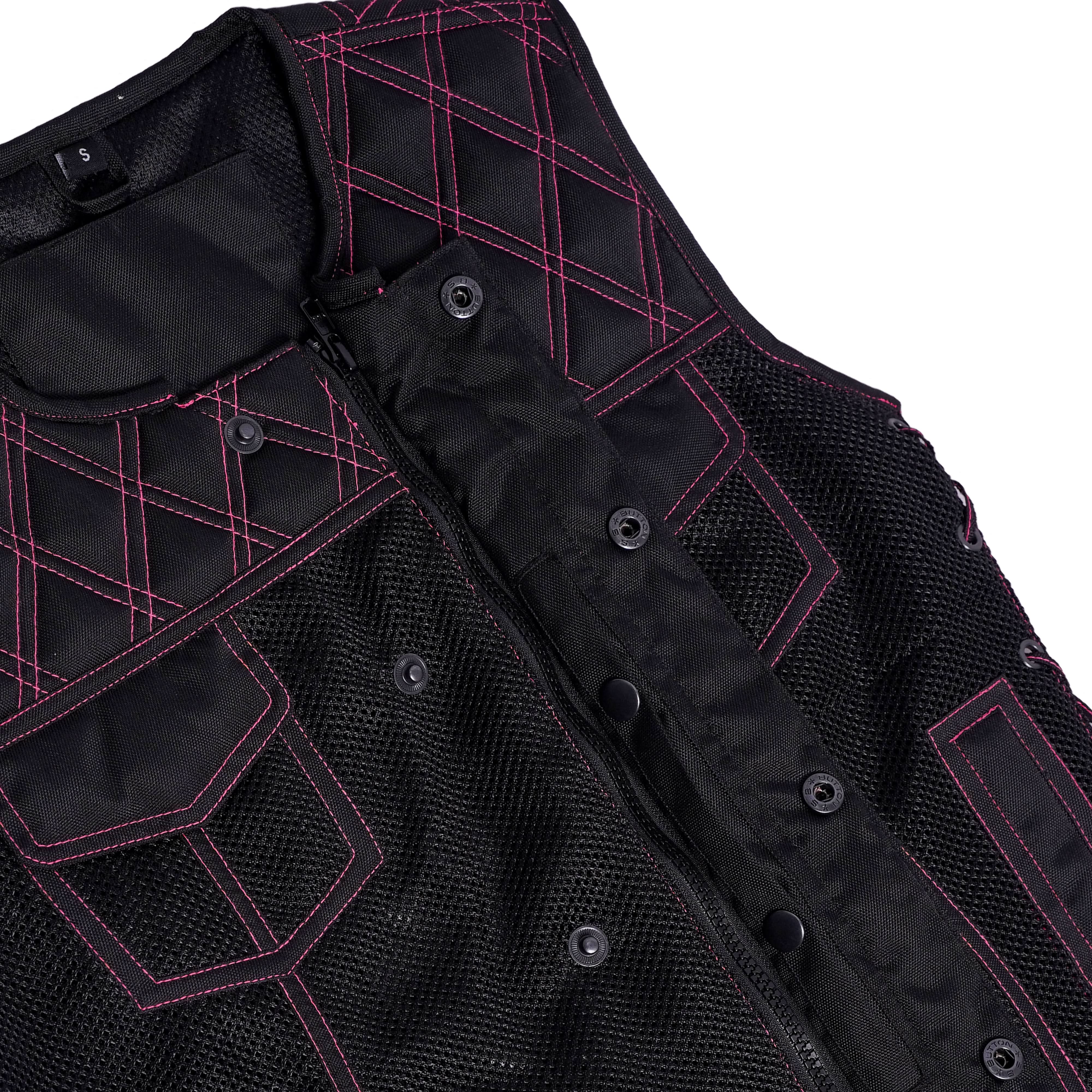 Rose Phantom™ Womens Mesh Motorcycle Vest