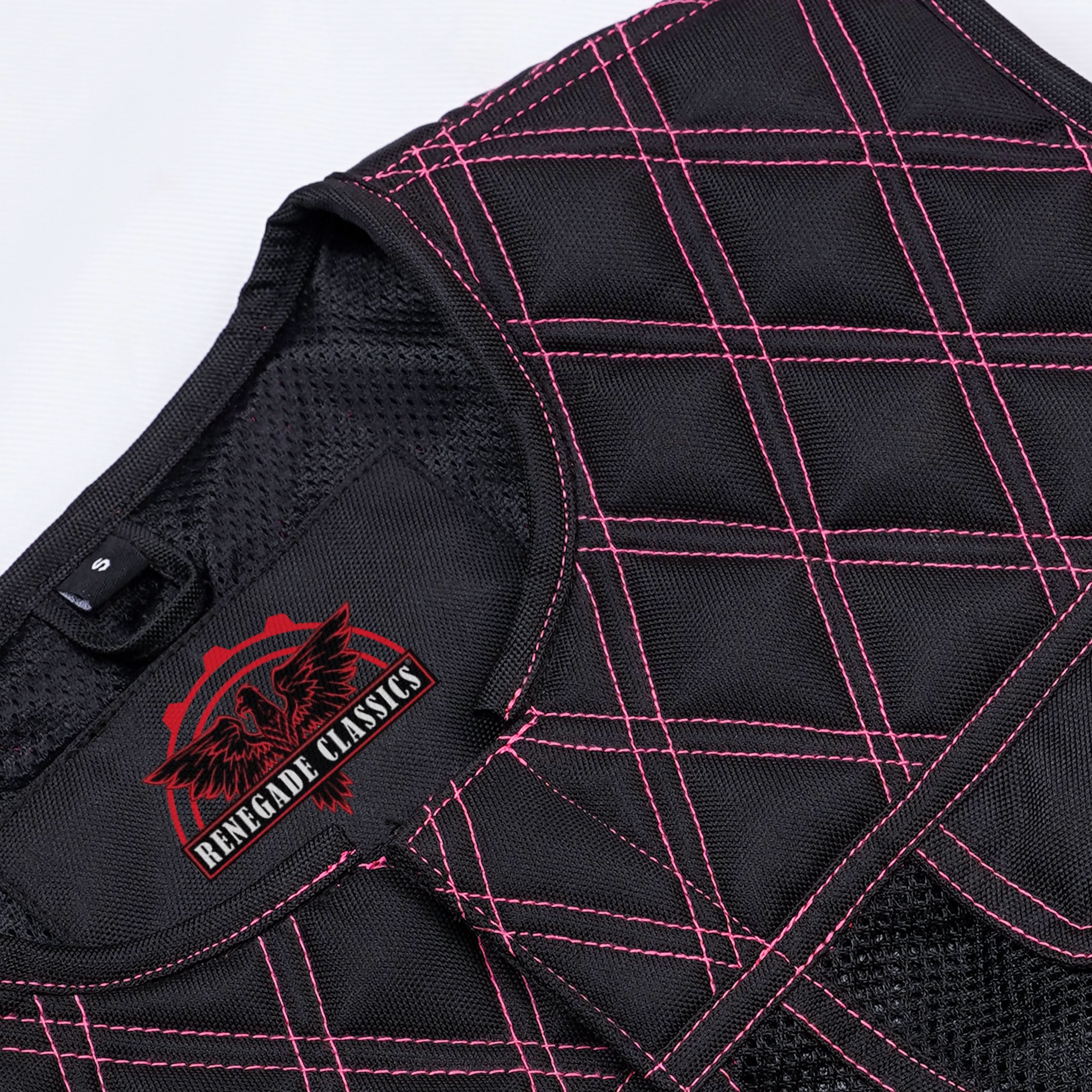 Rose Phantom™ Womens Mesh Motorcycle Vest