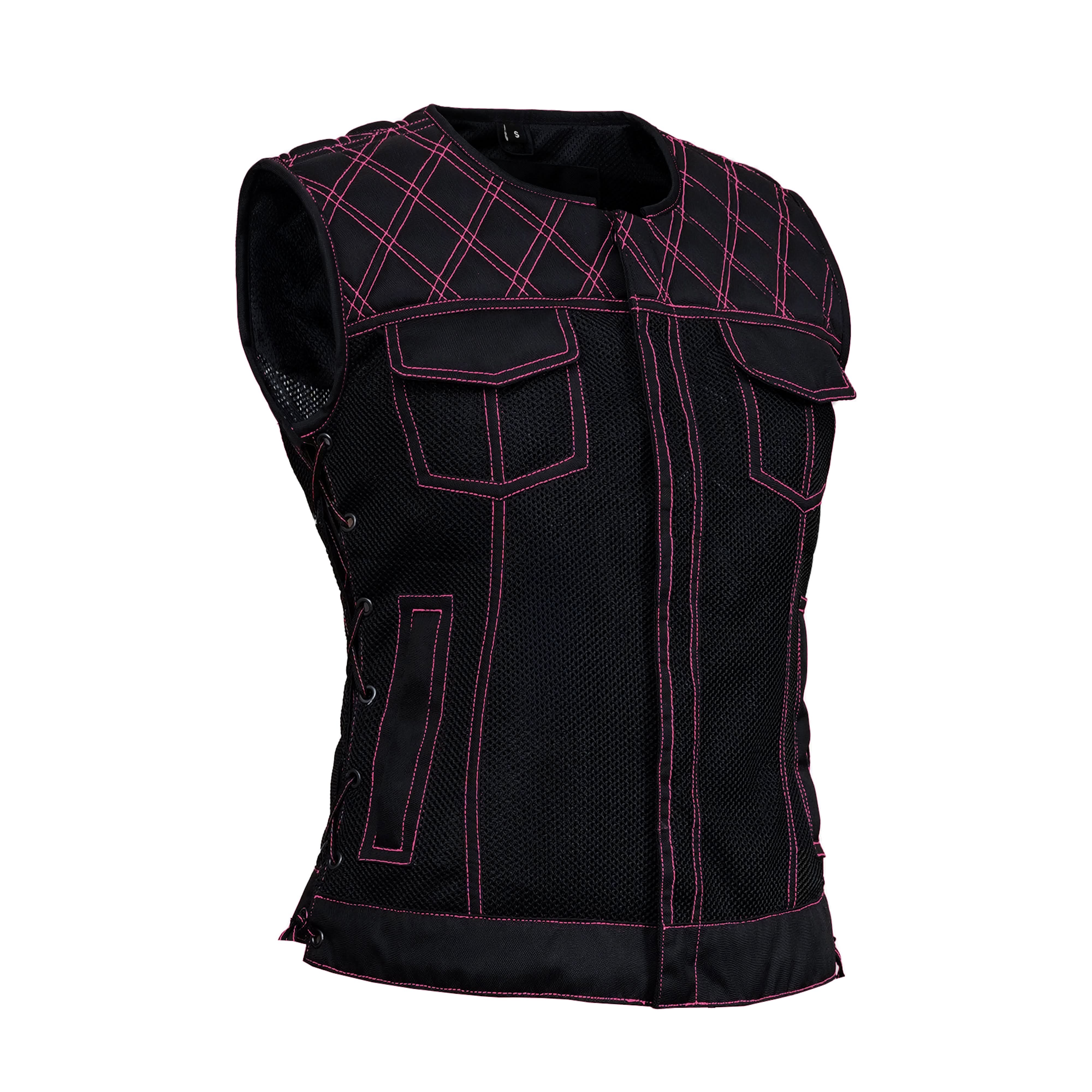 Rose Phantom™ Womens Mesh Motorcycle Vest