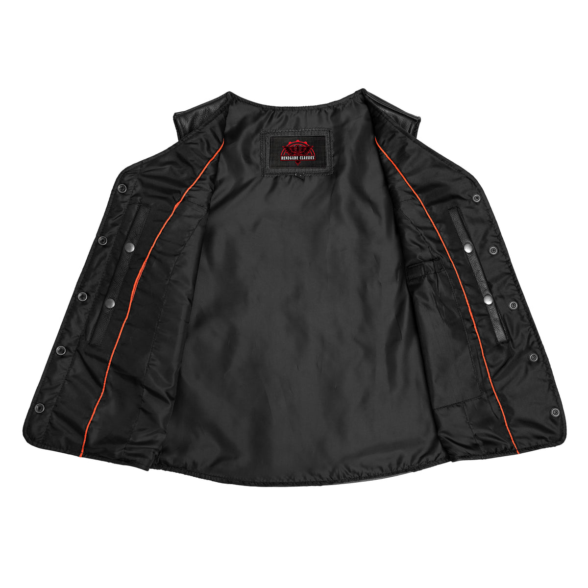 Relida™ Womens Leather Motorcycle Vest