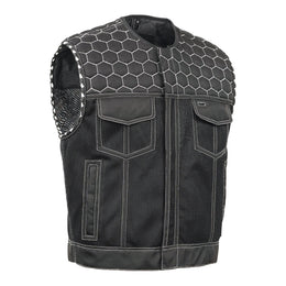Zenthor Mens Mesh Motorcycle Vest