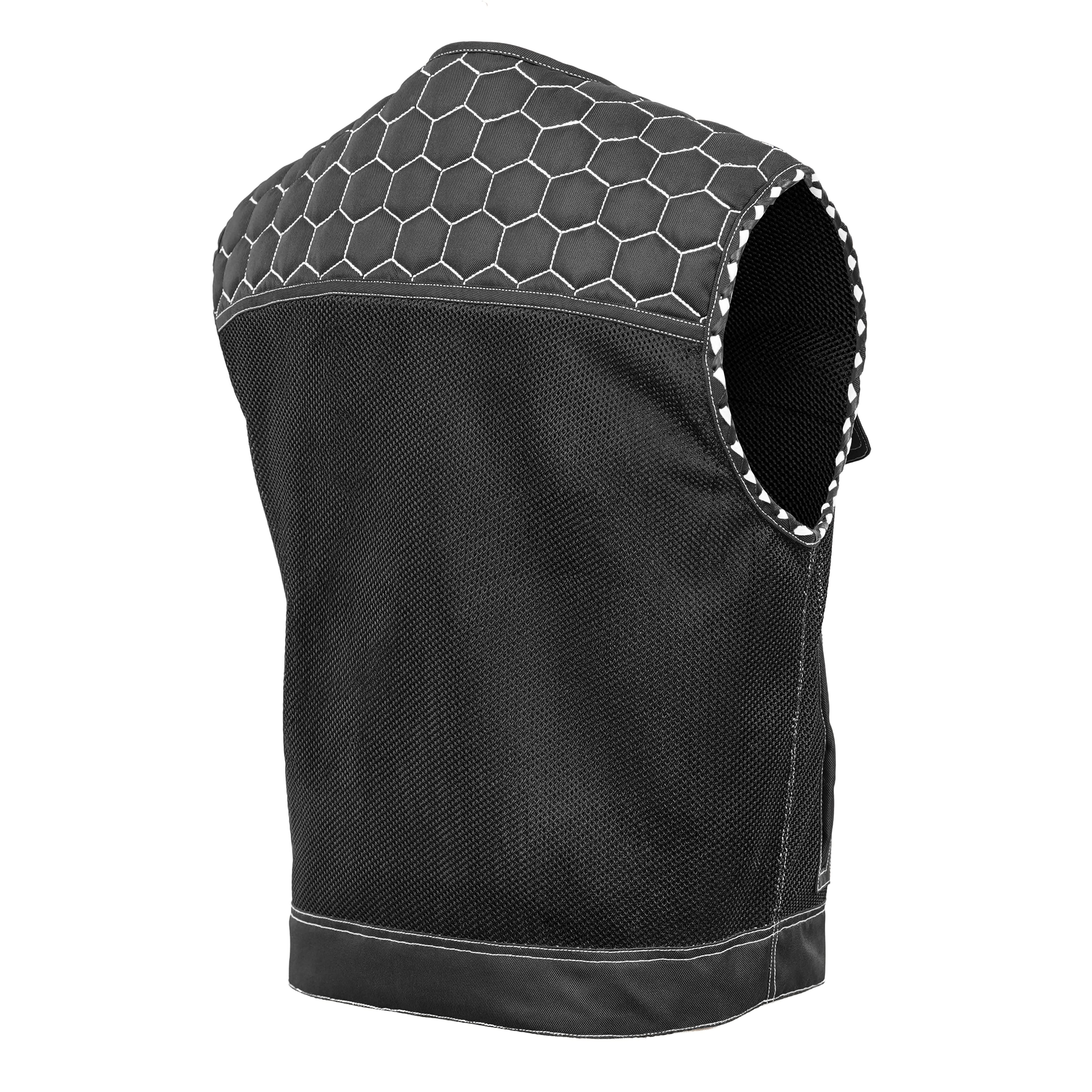 Zenthor Mens Mesh Motorcycle Vest