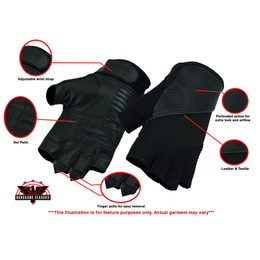 RoadFlex™ Men's  Fingerless Gloves