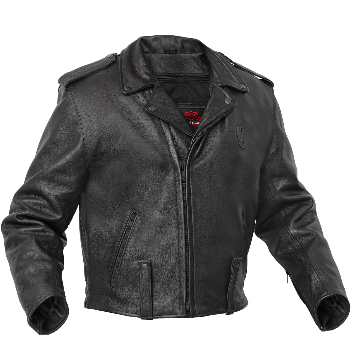 Rogue Rider™ Men's Leather Motorcycle Jacket