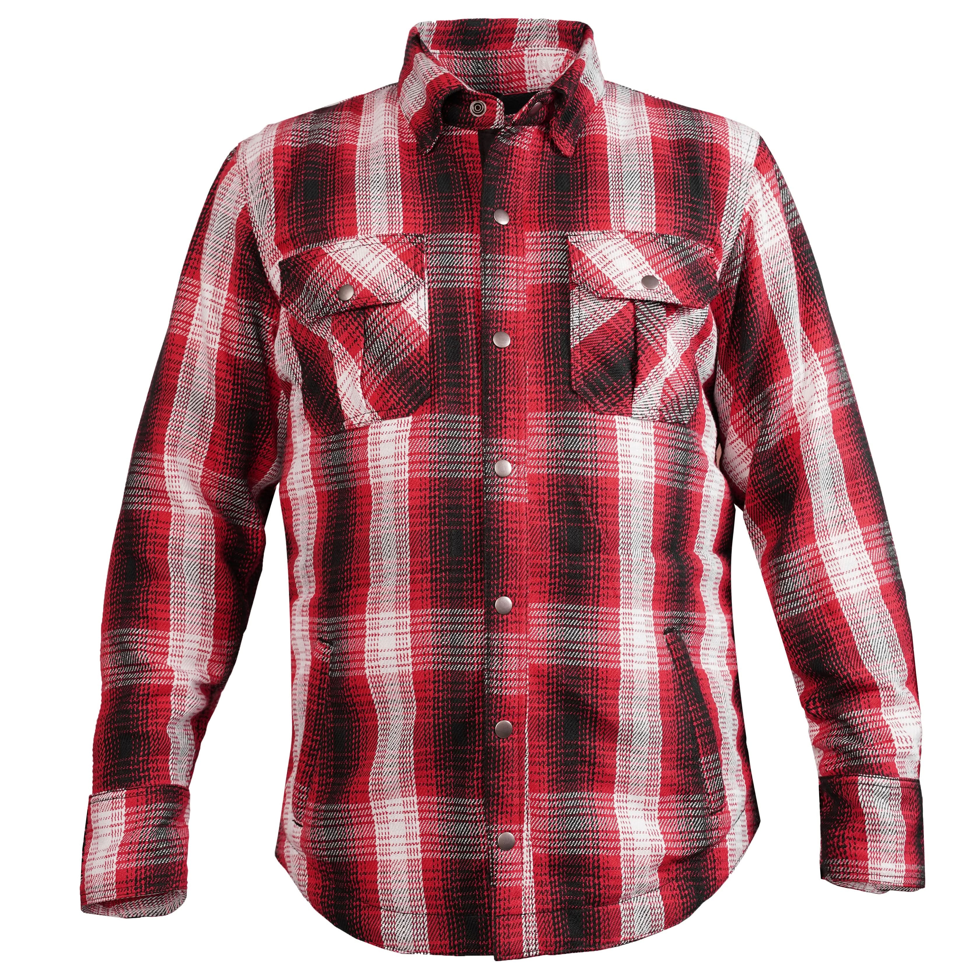 MileArmor — Men's Flannel Riding Shirt