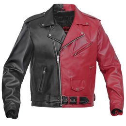 Void Ember™ Men’s Faux Leather Motorcycle Jacket
