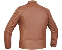 Sahara™ Men's Brown Fashion Leather Jacket