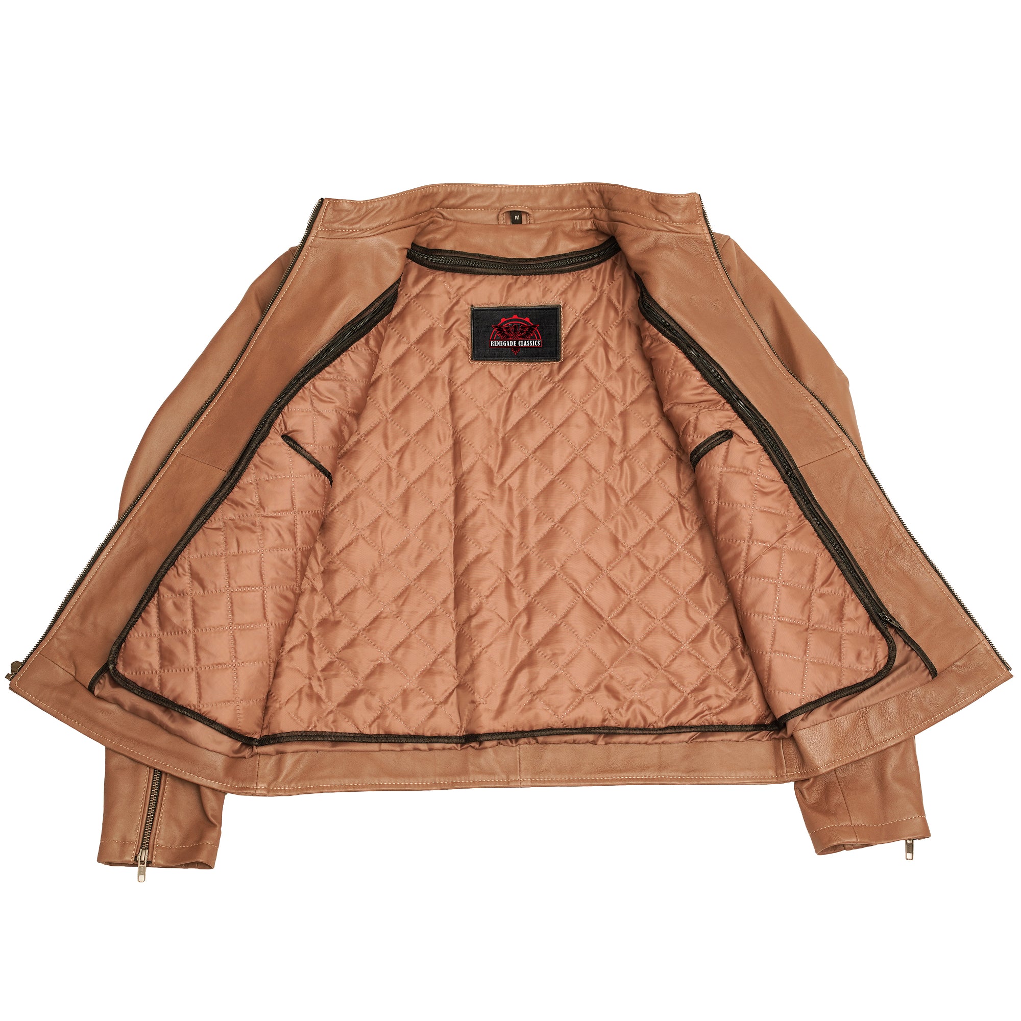 Sahara™ Men's Brown Fashion Leather Jacket