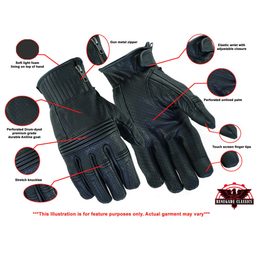 Rustic Road™ Men's leather  gloves