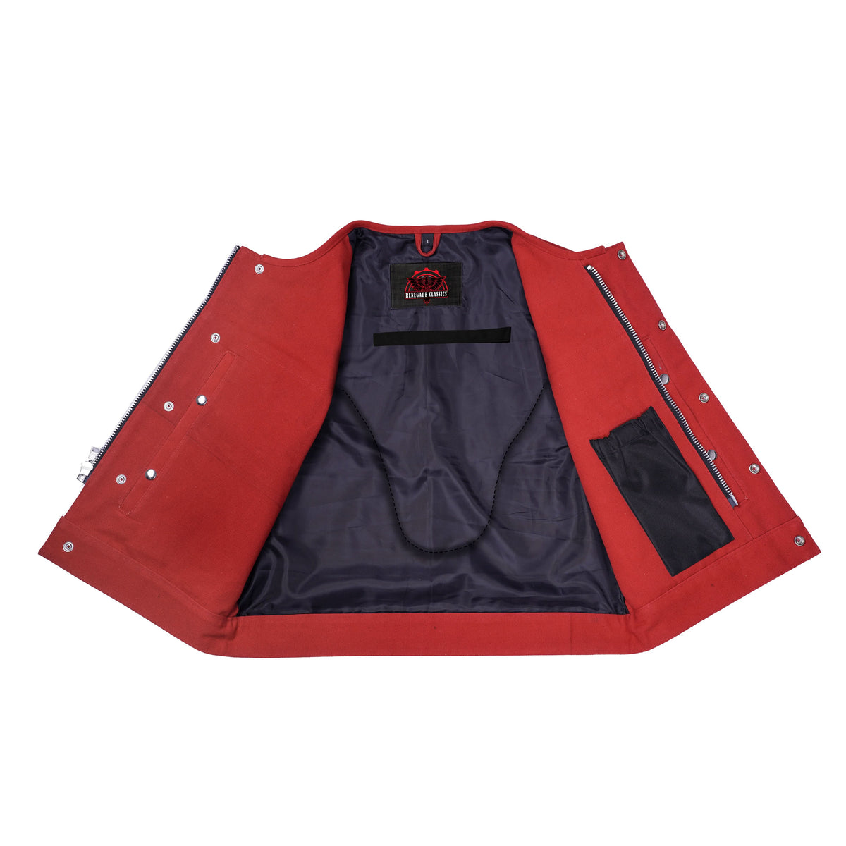 Rustmark Blaze™ Lowcut Mens Canvas Motorcycle Vest