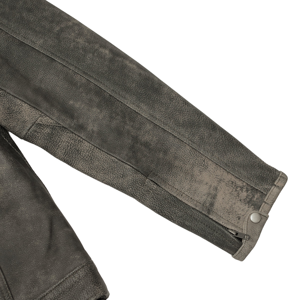 Ruston™ Men's Leather Motorcycle Jacket
