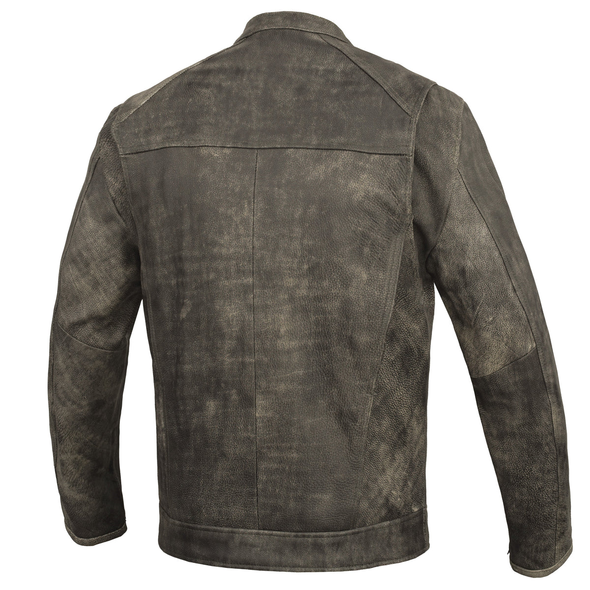 Ruston™ Men's Leather Motorcycle Jacket