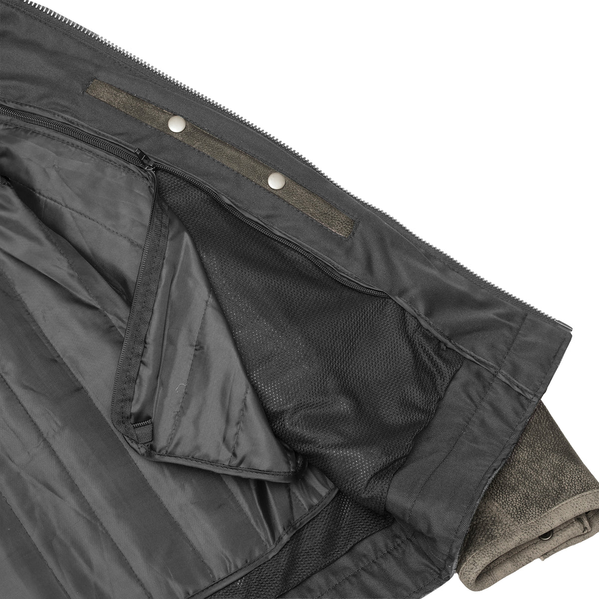 Ruston™ Men's Leather Motorcycle Jacket