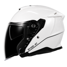 D.O.T. & ECE Daytona Spyder Jet- Hi-Gloss White