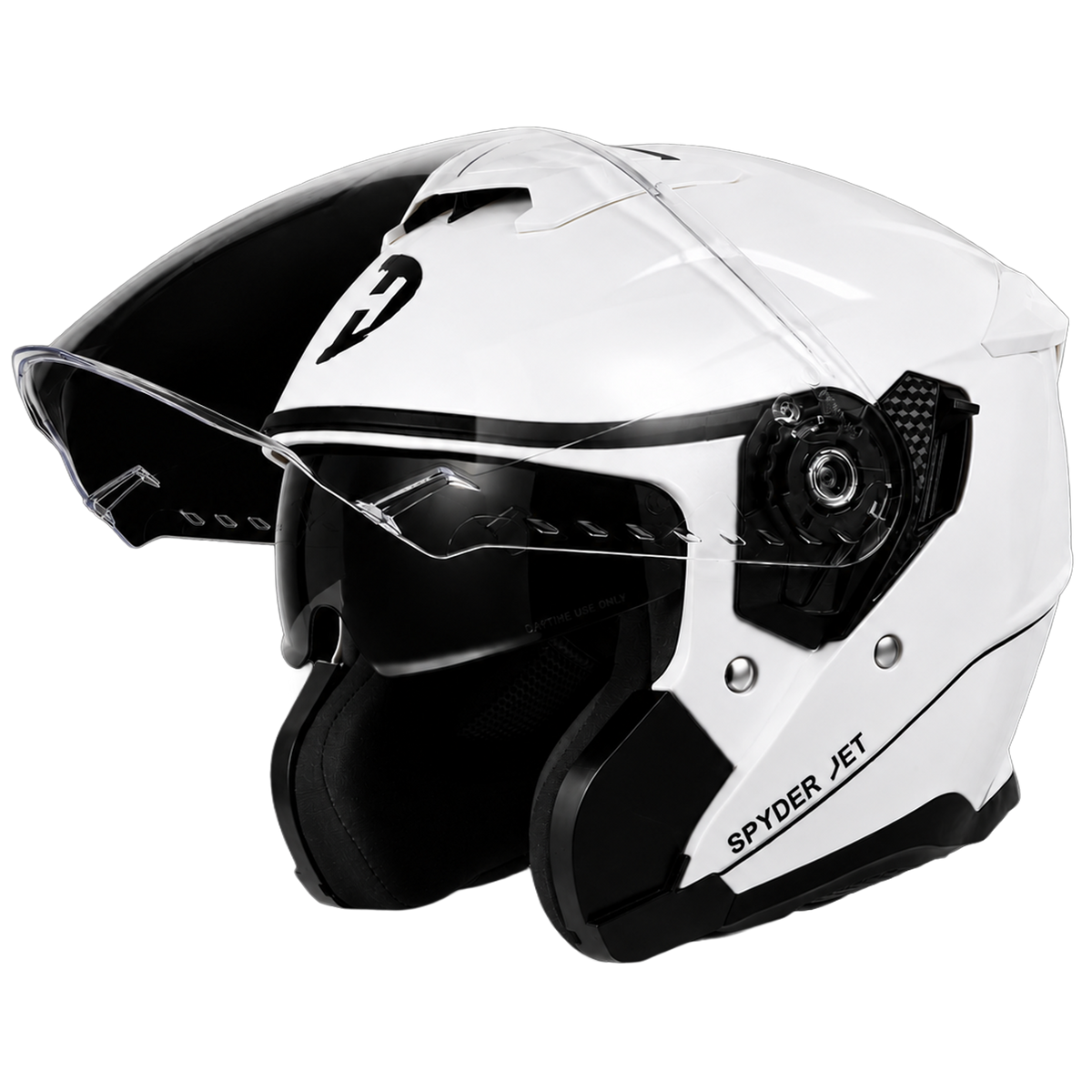 bell full face detachable helmet SRT Modular - Gloss White SAC BANDOULIERE The helmet also features The AGV Pista GP Color:River Rock Green with P6 Blue