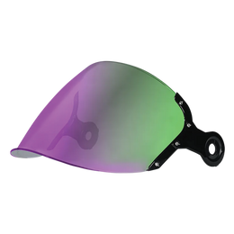 Retro Jet Shield Outer- Rainbow