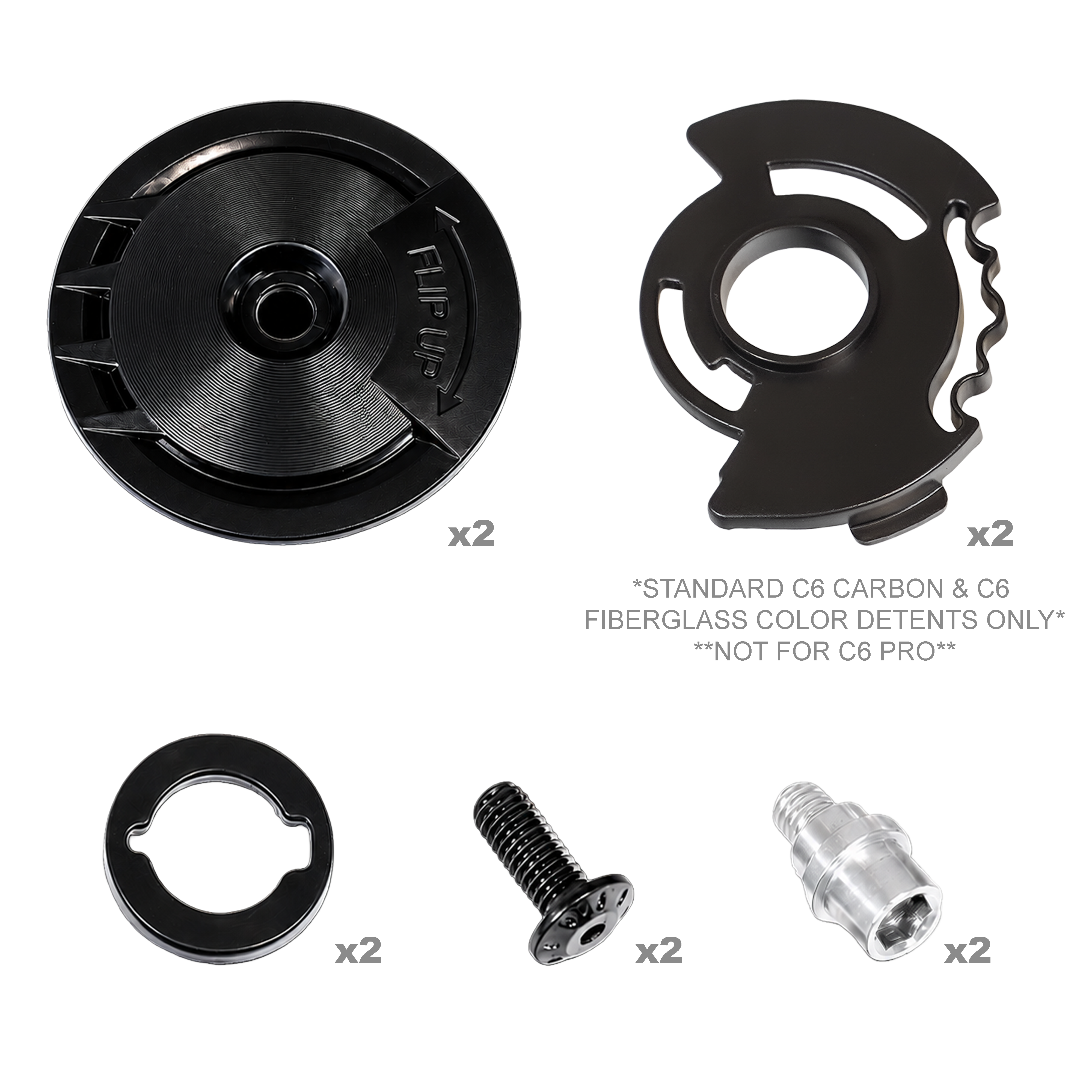 SPARE- C6 SHIELD COVER HARDWARE