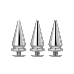 SPK103 Chrome Screw-back Spike Studs - 20mm