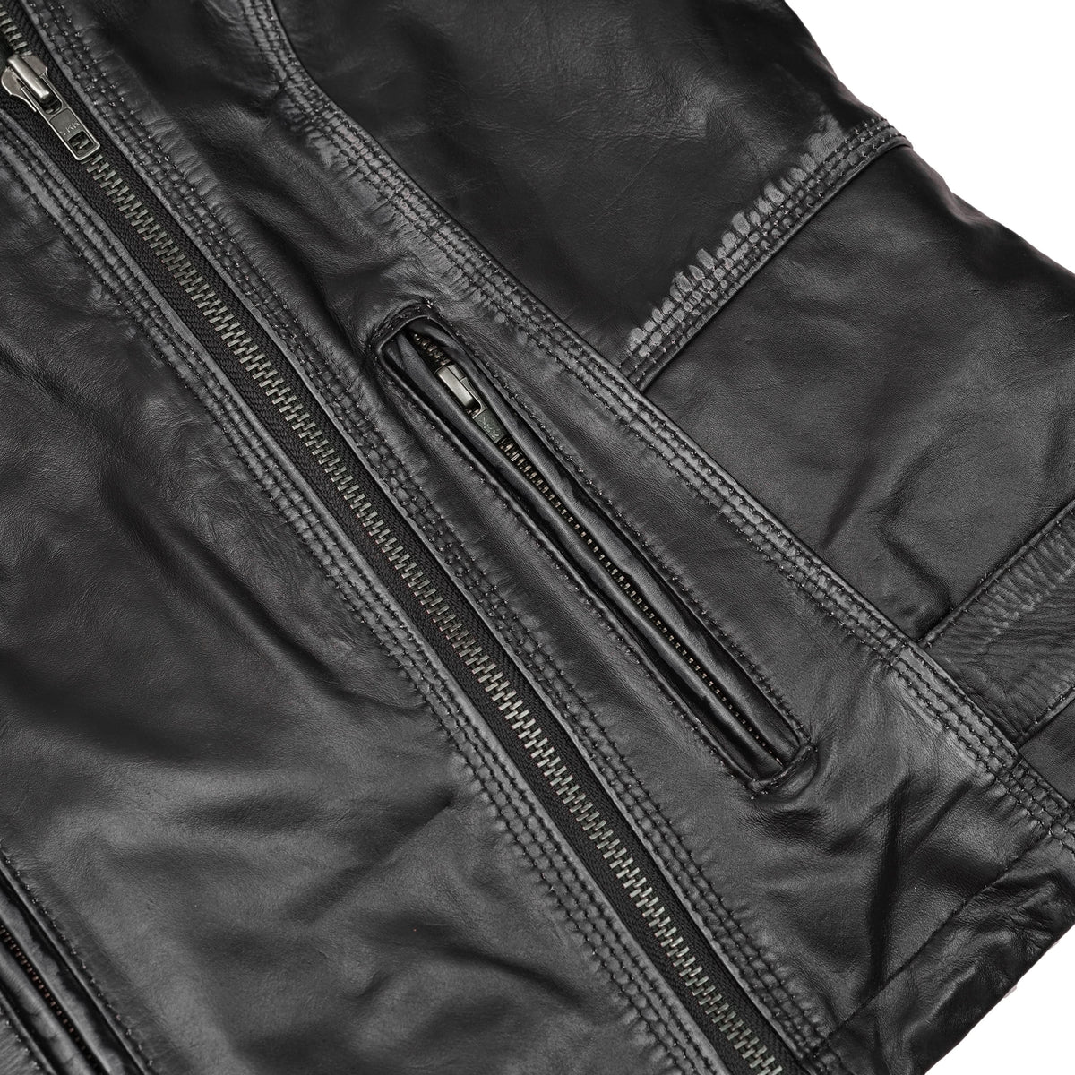 Shadow Stud Women’s Leather Motorcycle Jacket