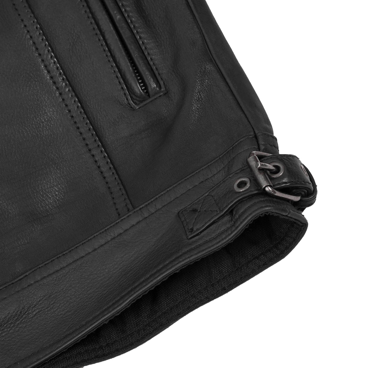 ShadowRider - Men's Leather Motorcycle Jacket