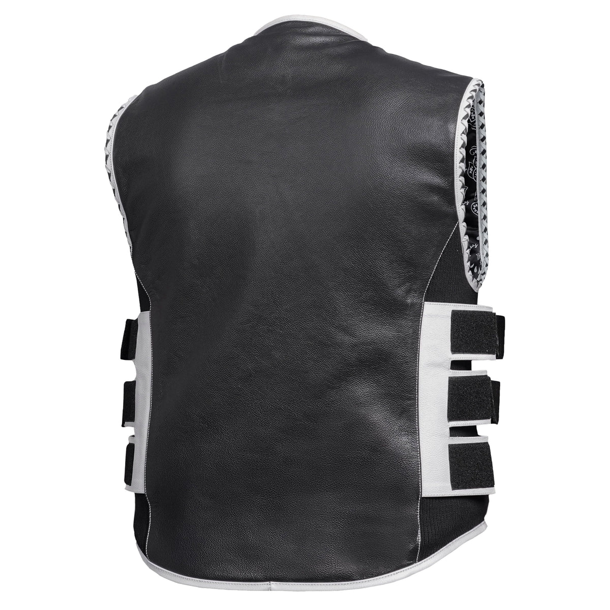 Zephyra Womens Leather Motorcycle Vest