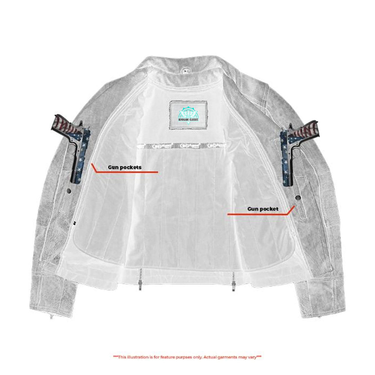 Shen™ Women's Leather Motorcycle Jacket