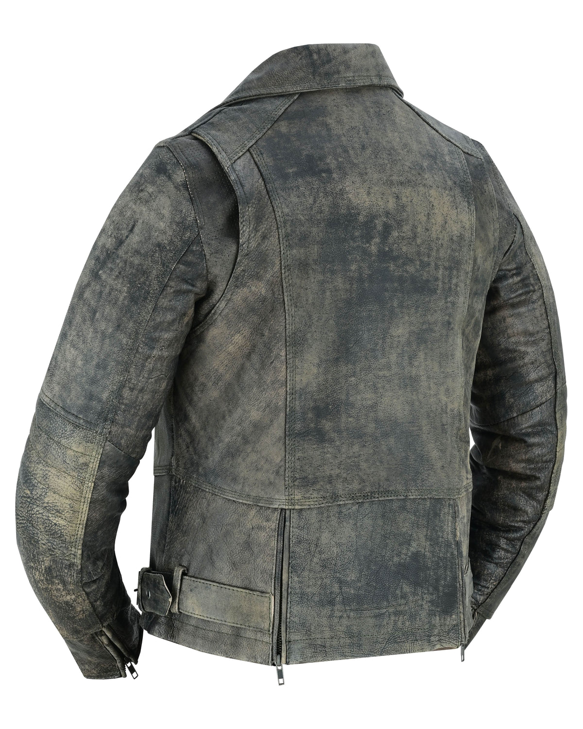 Shen™ Women's Leather Motorcycle Jacket