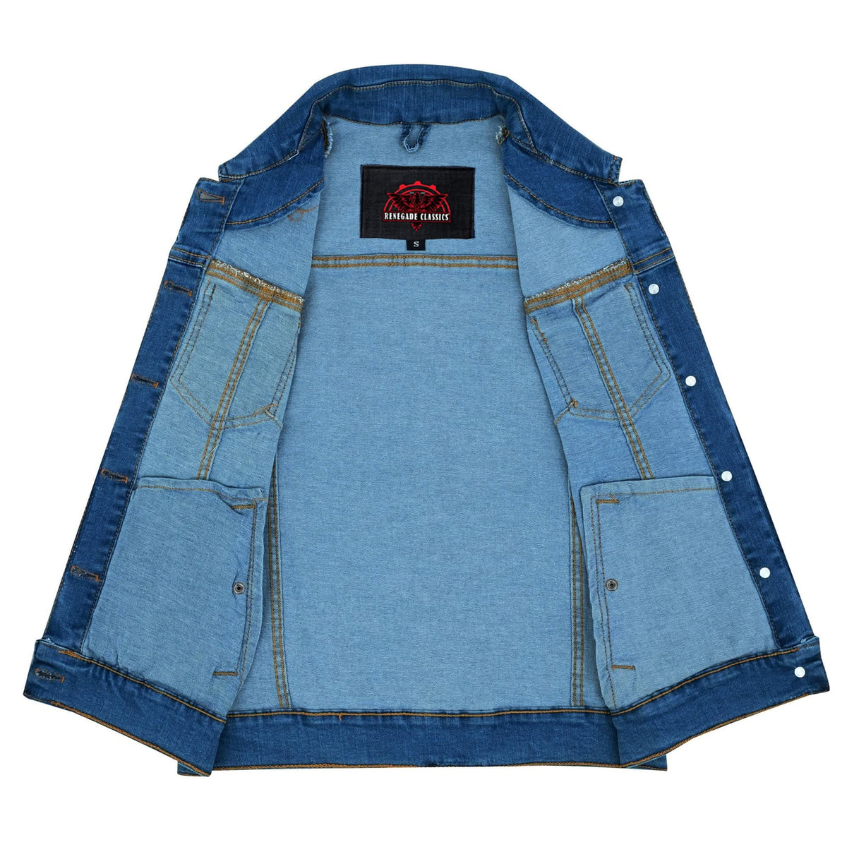 Sierra™ Womens Denim Motorcycle Vest