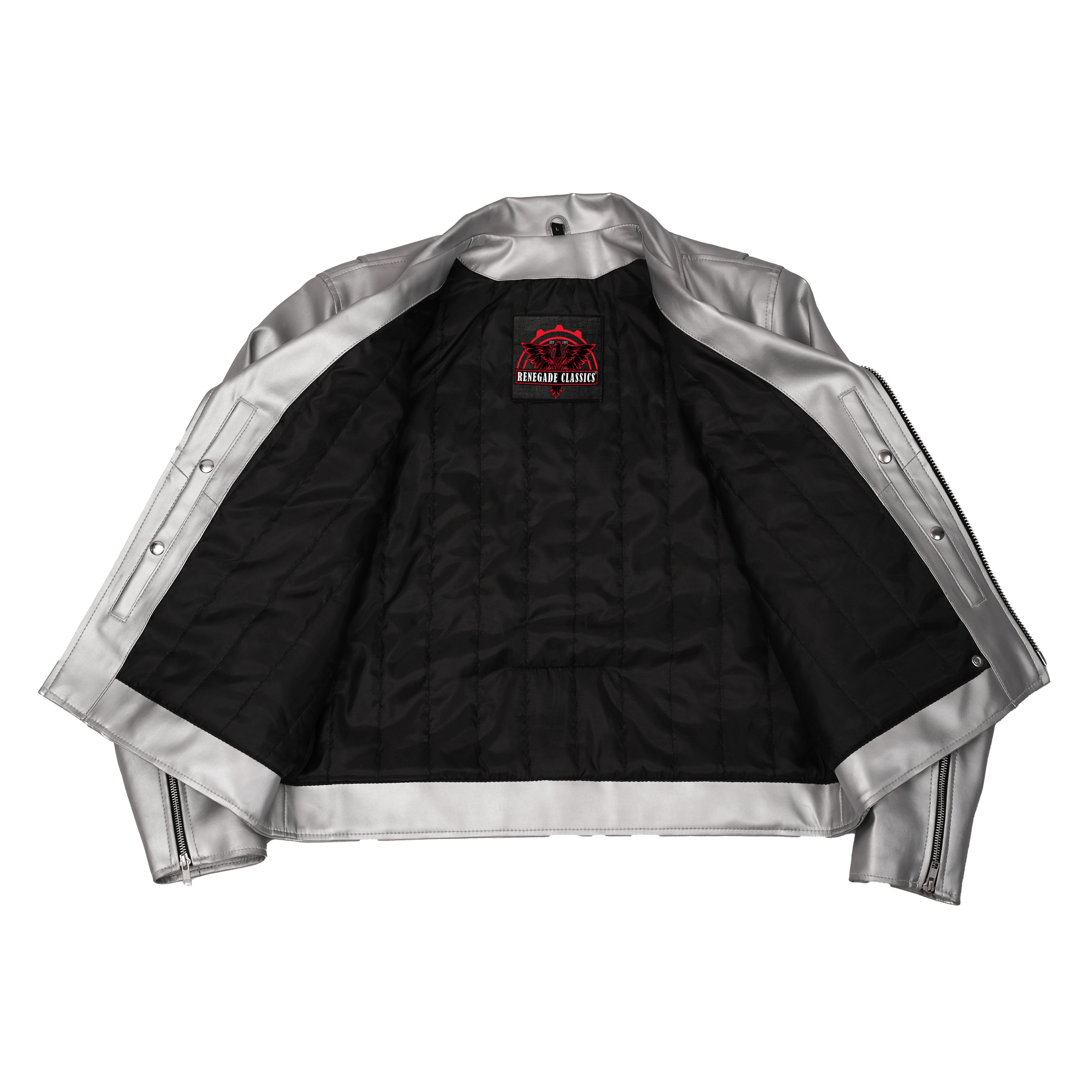 Iron Phantom™ Men’s Faux Leather Motorcycle Jacket