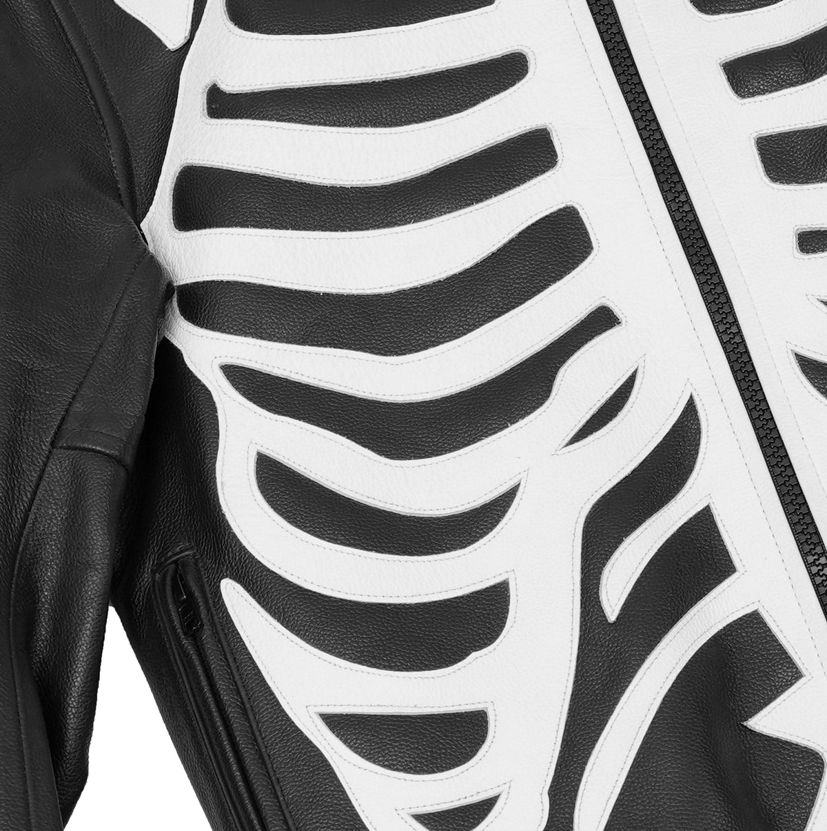 Skull Sprint™ Men’s Leather Motorcycle Jacket