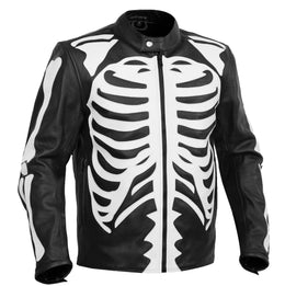 Skull Sprint™ Men’s Leather Motorcycle Jacket