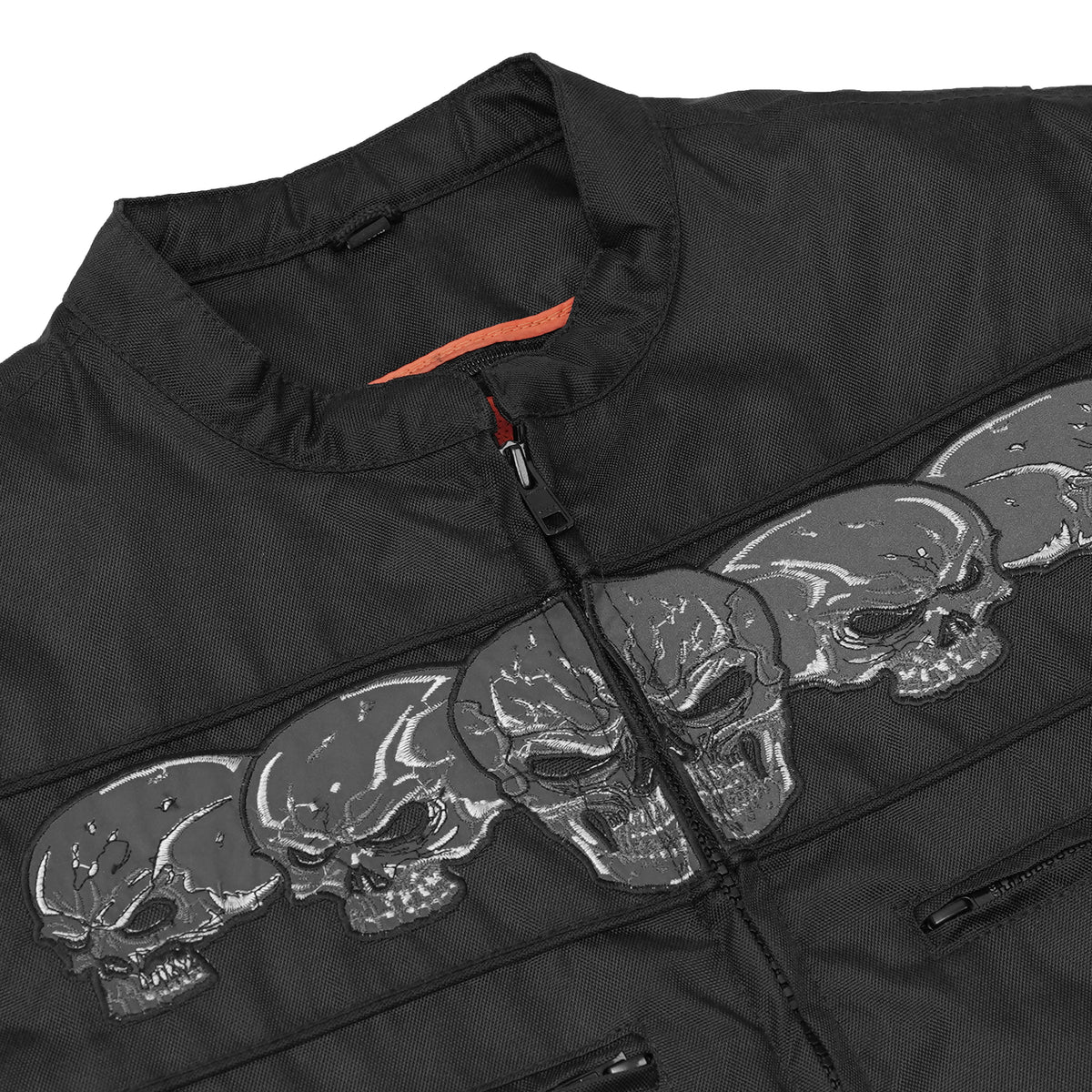 SkullShift™ Men's Textile Motorcycle Jacket