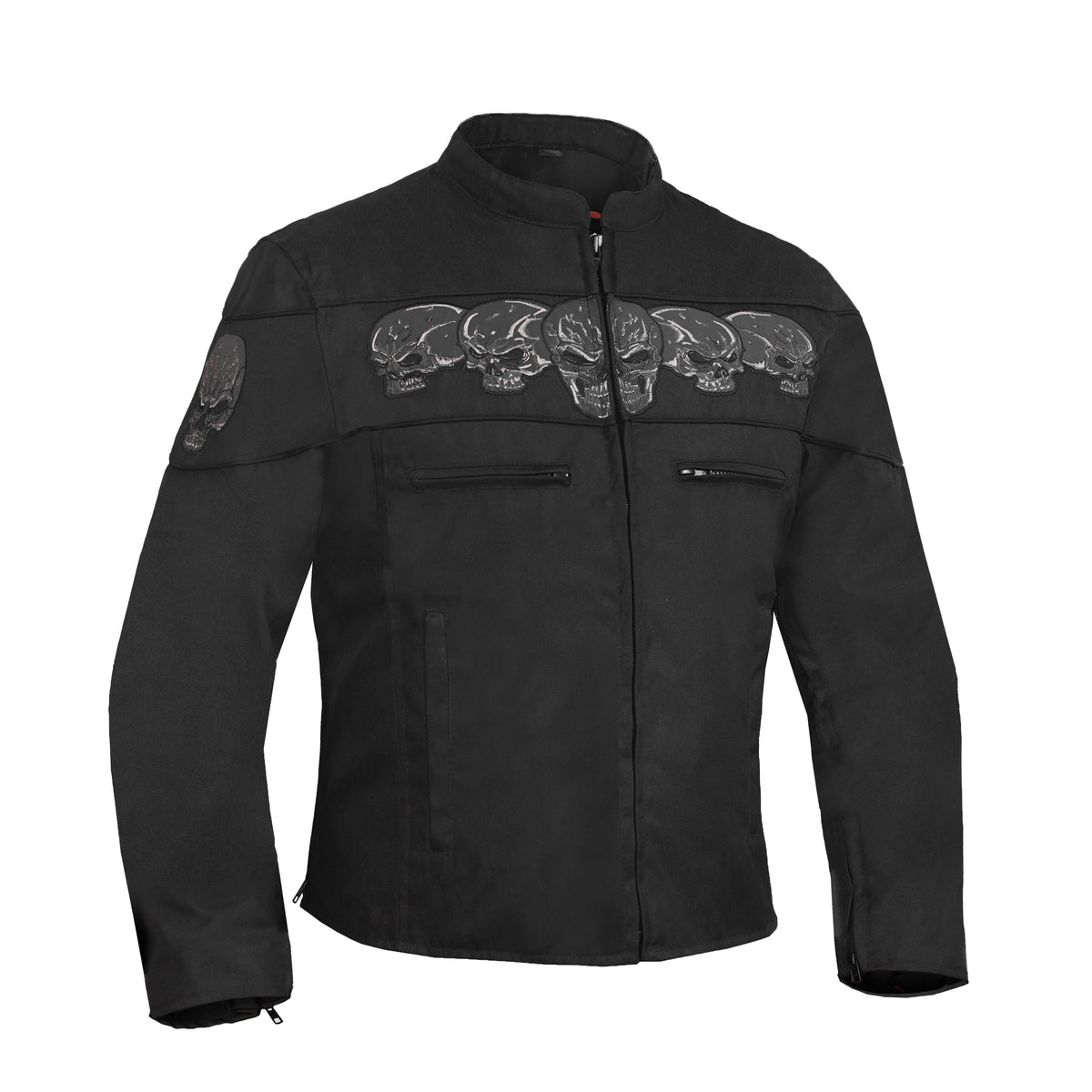 SkullShift™ Men's Textile Motorcycle Jacket
