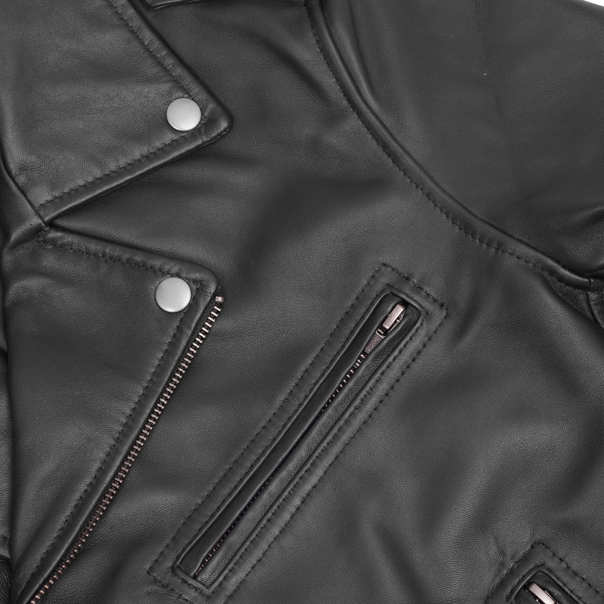 Skylar™ Women's Leather Motorcycle Jacket