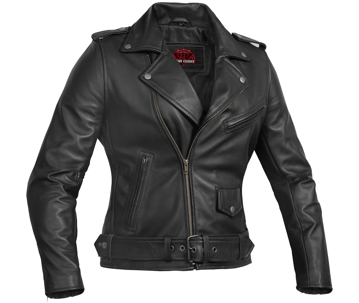 Skylar™ Women's Leather Motorcycle Jacket