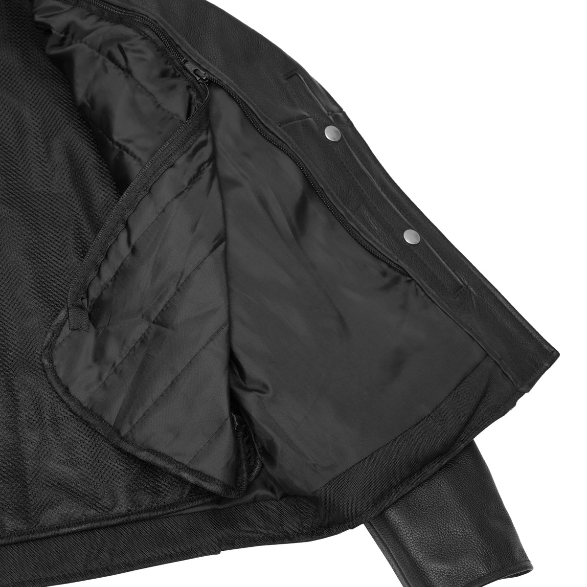 SpeedMoto™ Women's Leather Motorcycle Jacket