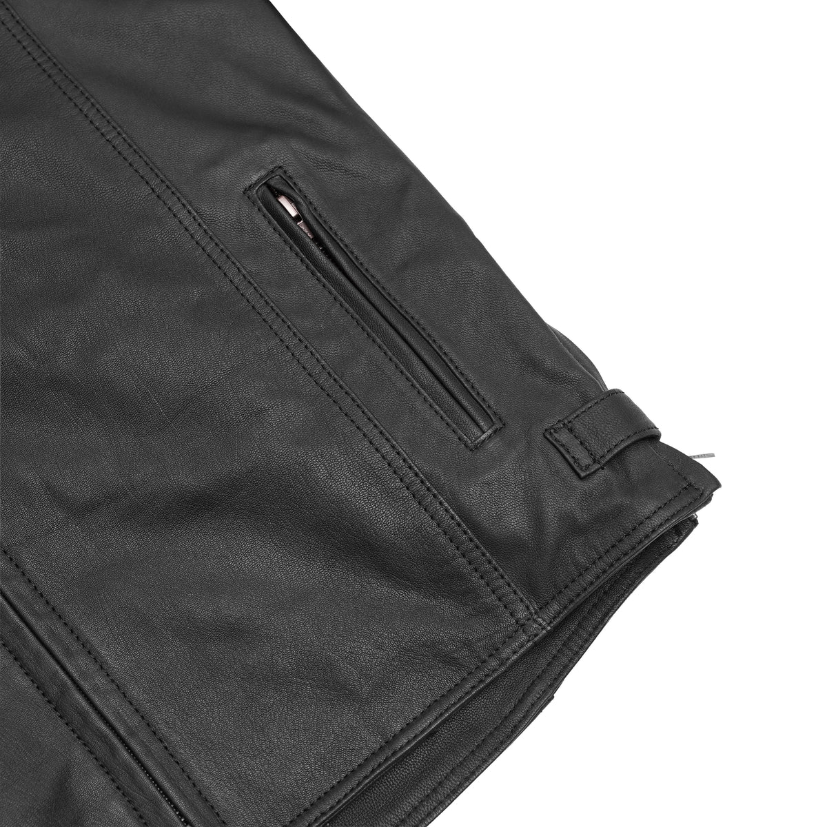 Sprinter™ Men's Leather Motorcycle Jacket