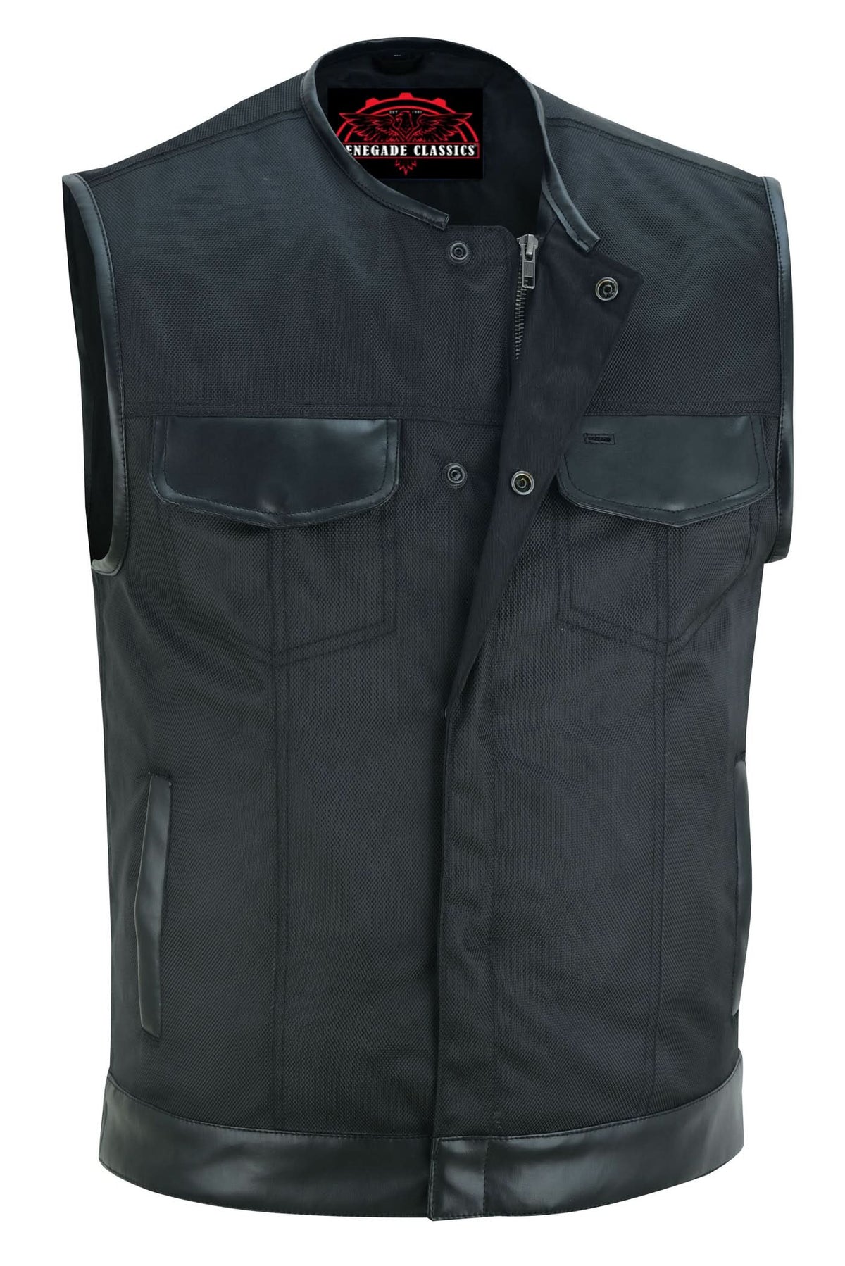 Starfuse Mens Textile Motorcycle Vest