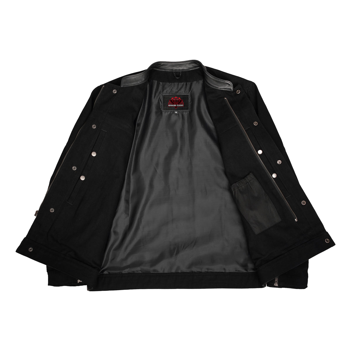 Stash™ Men's Denim Motorcycle Jacket