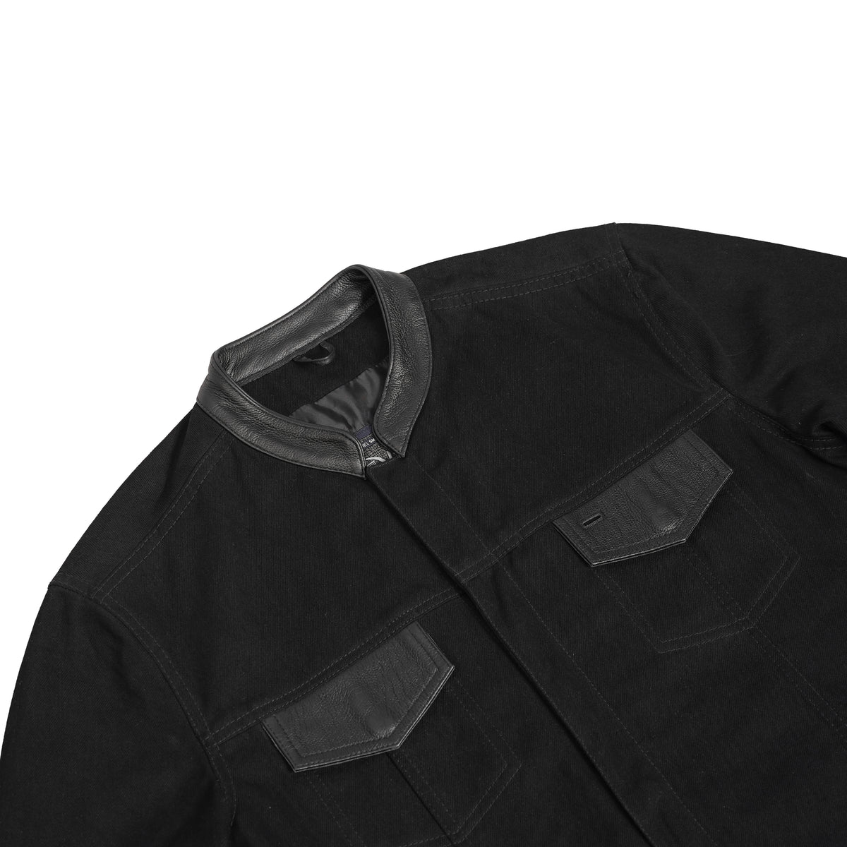 Stash™ Men's Denim Motorcycle Jacket