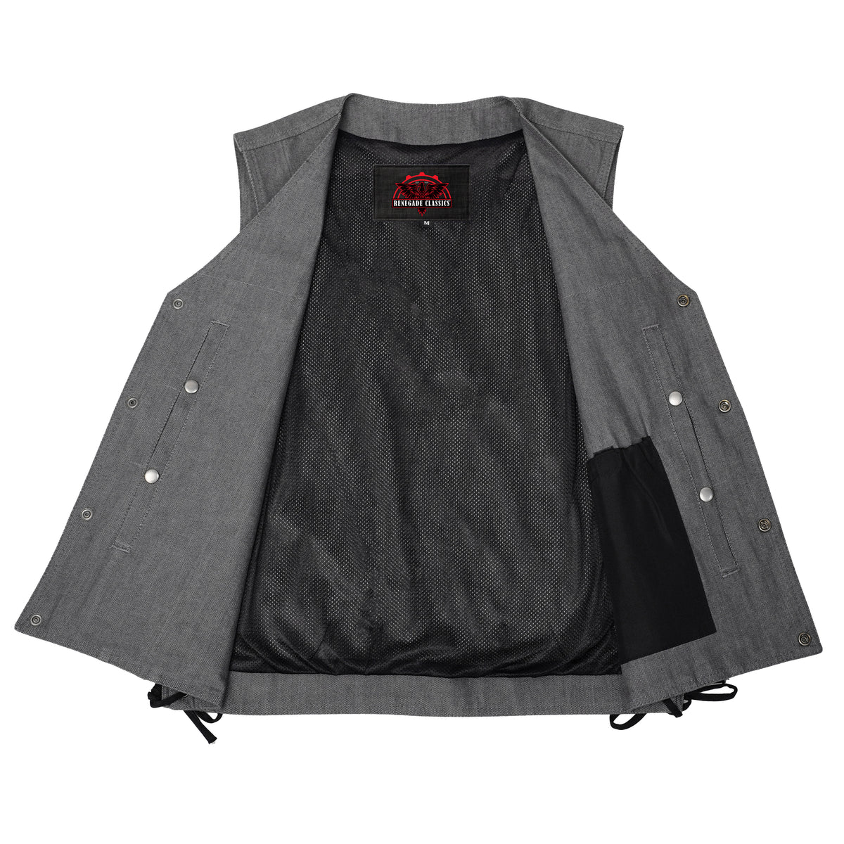 Stormcraft™ Mens Denim Motorcycle Vest