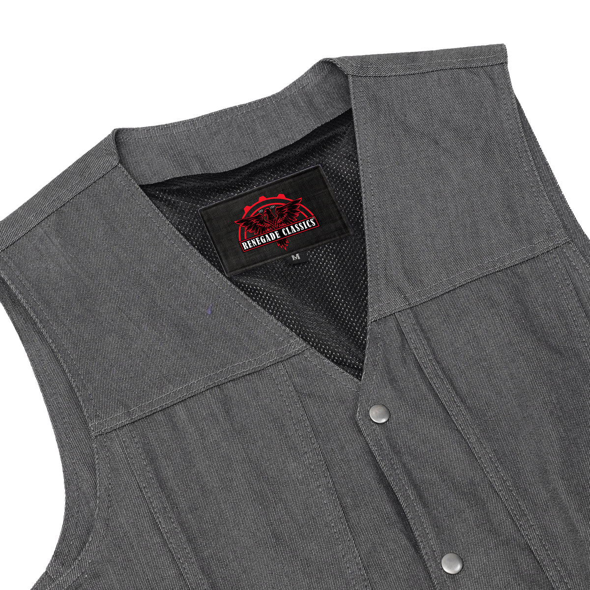 Stormcraft™ Mens Denim Motorcycle Vest