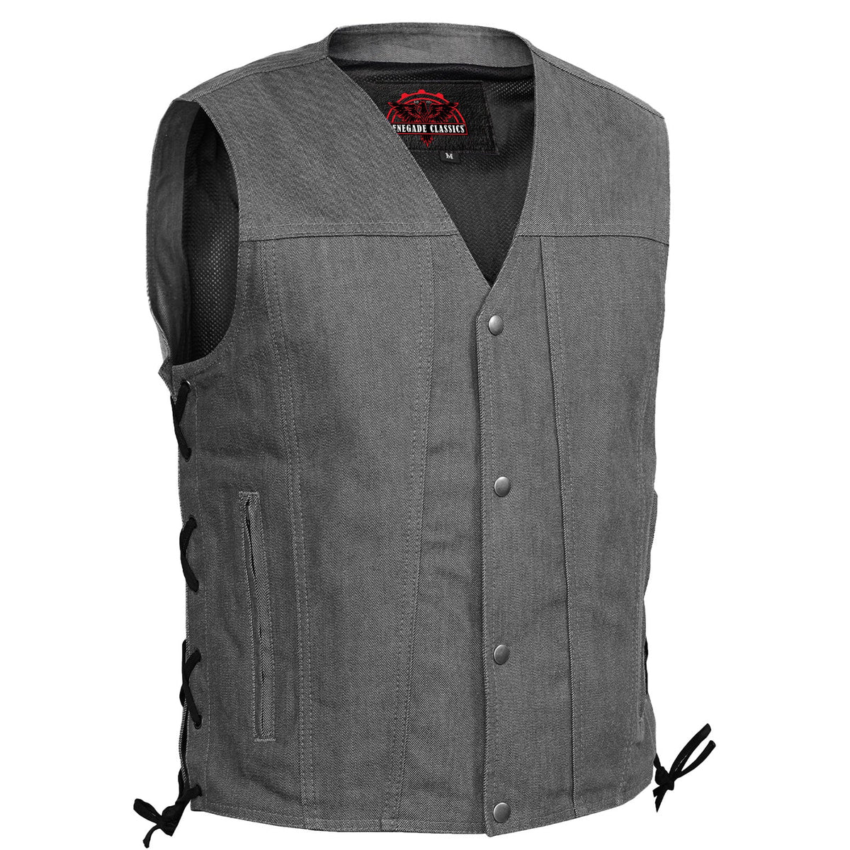 Stormcraft™ Mens Denim Motorcycle Vest