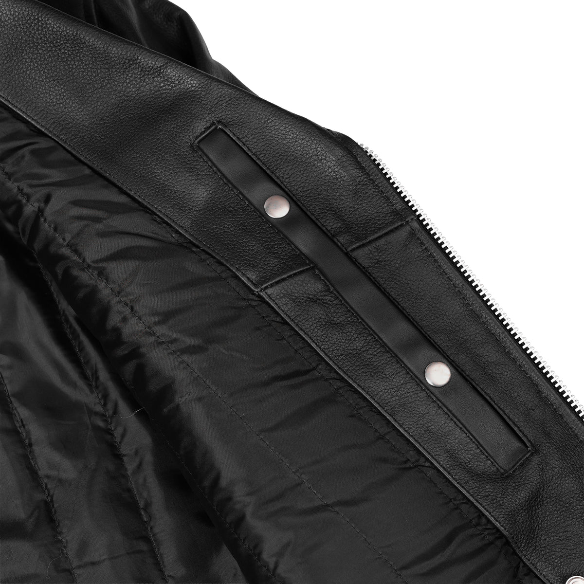 Super Arnold™ Men's Leather Motorcycle Jacket