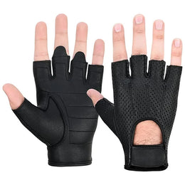 SwiftAir™ Men's leather Fingerless gloves