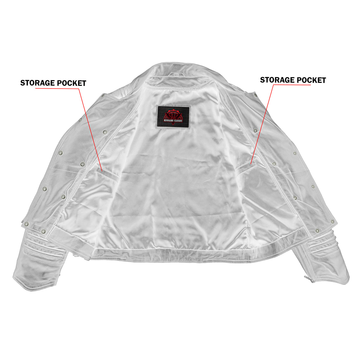 Sydney™ Women's Leather Motorcycle Jacket